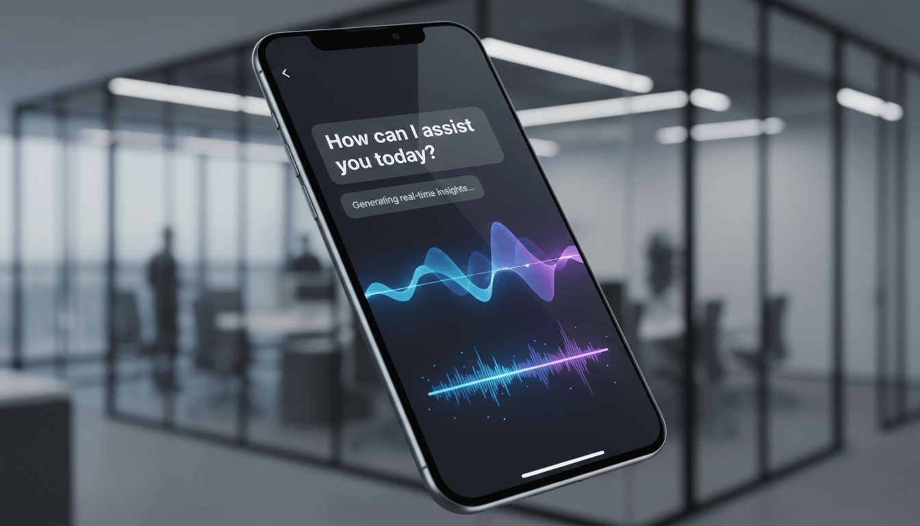 Natural language AI conversation interface on smartphone